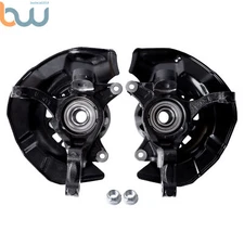 For Toyota Camry Lexus ES350 Front Steering Knuckle and Wheel Hub Bearing Pair