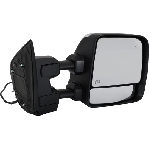 Fits 16-19 Nissan Titan XD Power Towing Mirror Chrome With Heat-Signal-Puddle RH