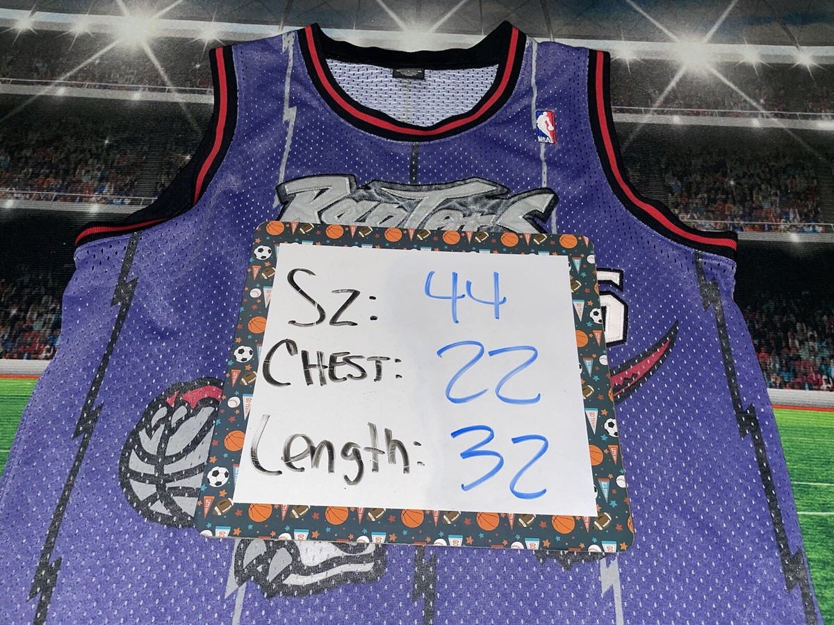 Toronto Raptors Vince Carter #15 Nike Jersey Men's Sz Large (44