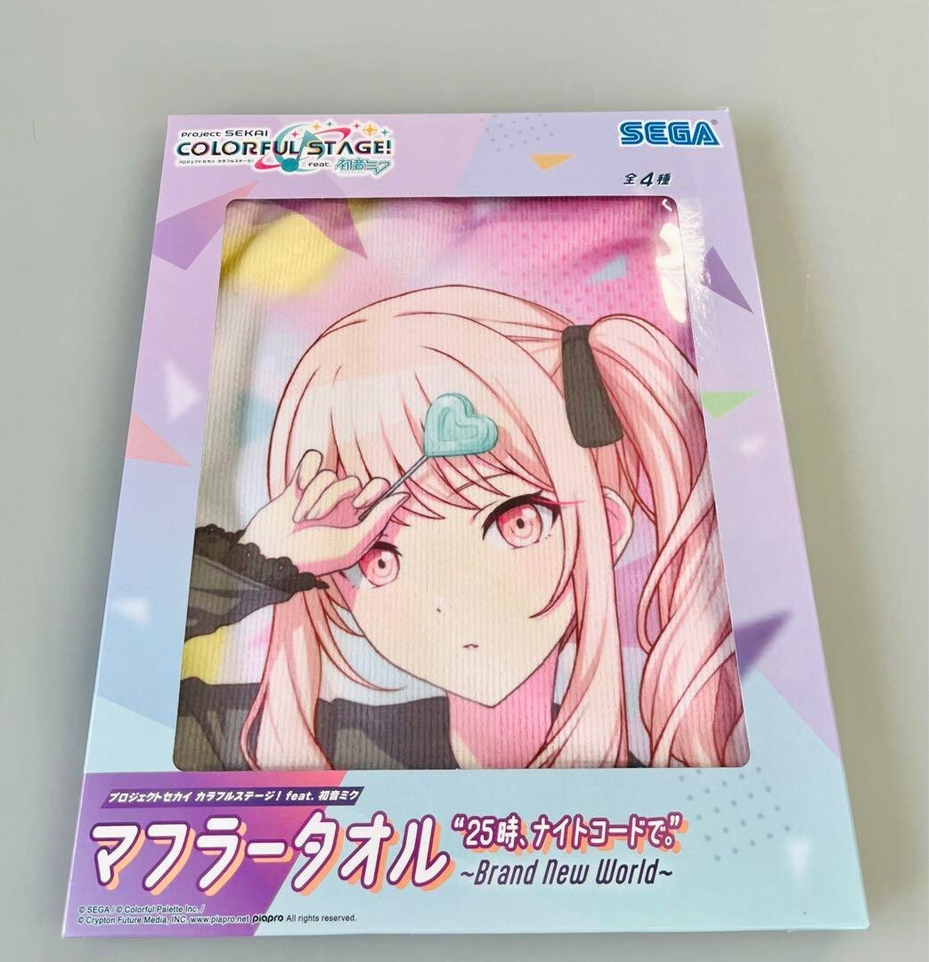 セラピーゲーム✨Rose Gatto✨ジャンボタオル Project Sekai 25:00 Night Code COLORFUL STAGE! Muffler Towel set