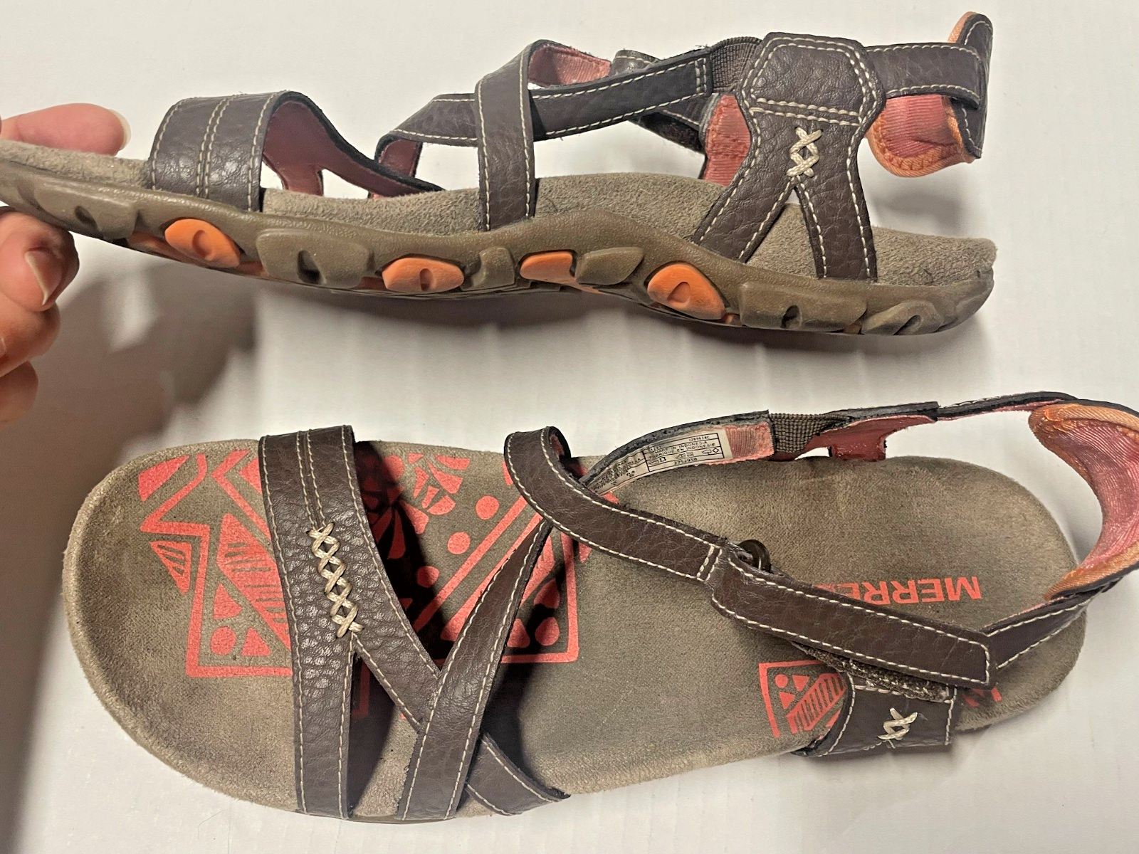 Sandali Merrell Sandspur Rose LTR donna expresso marroni con cinturino regolabile taglia 7