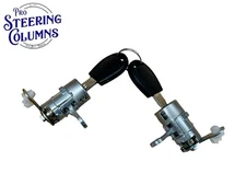 2004-2010 CHEVROLET AVEO FL FR DOOR LOCK CYLINDER SET MATCHED 2 KEYS NEW!