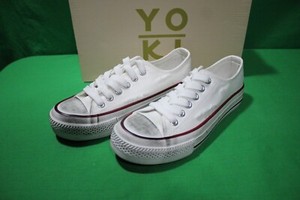 distressed tennis shoes