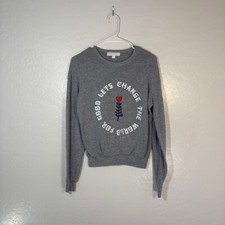 Spiritual Gangster Sweatshirt Womens Small Pullover Graphic Crewneck