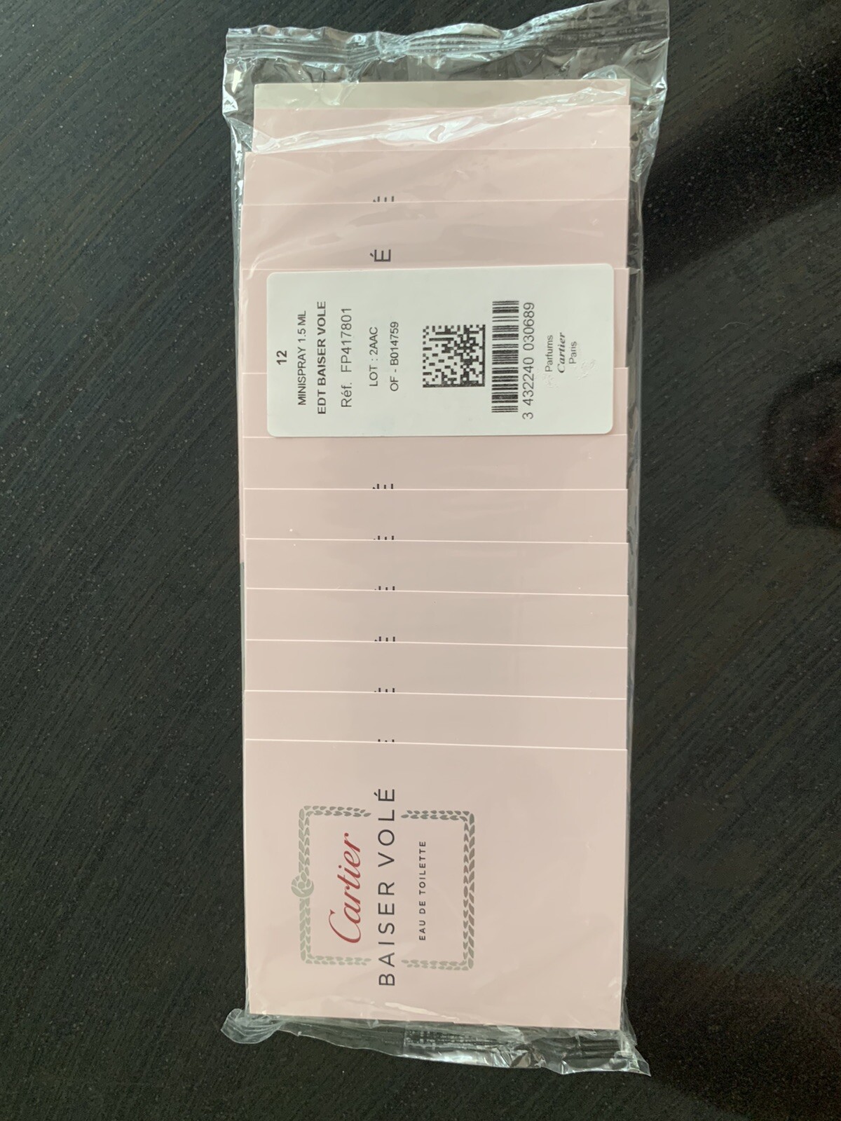 Cartier Baiser Vole EDT 1.5ml Sample Vials 12 Pack-image