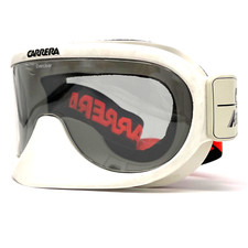 Nos Vintage Carrera 5048 "Aero" Ski Goggles - 80'S Austria - Ultra Rare - White