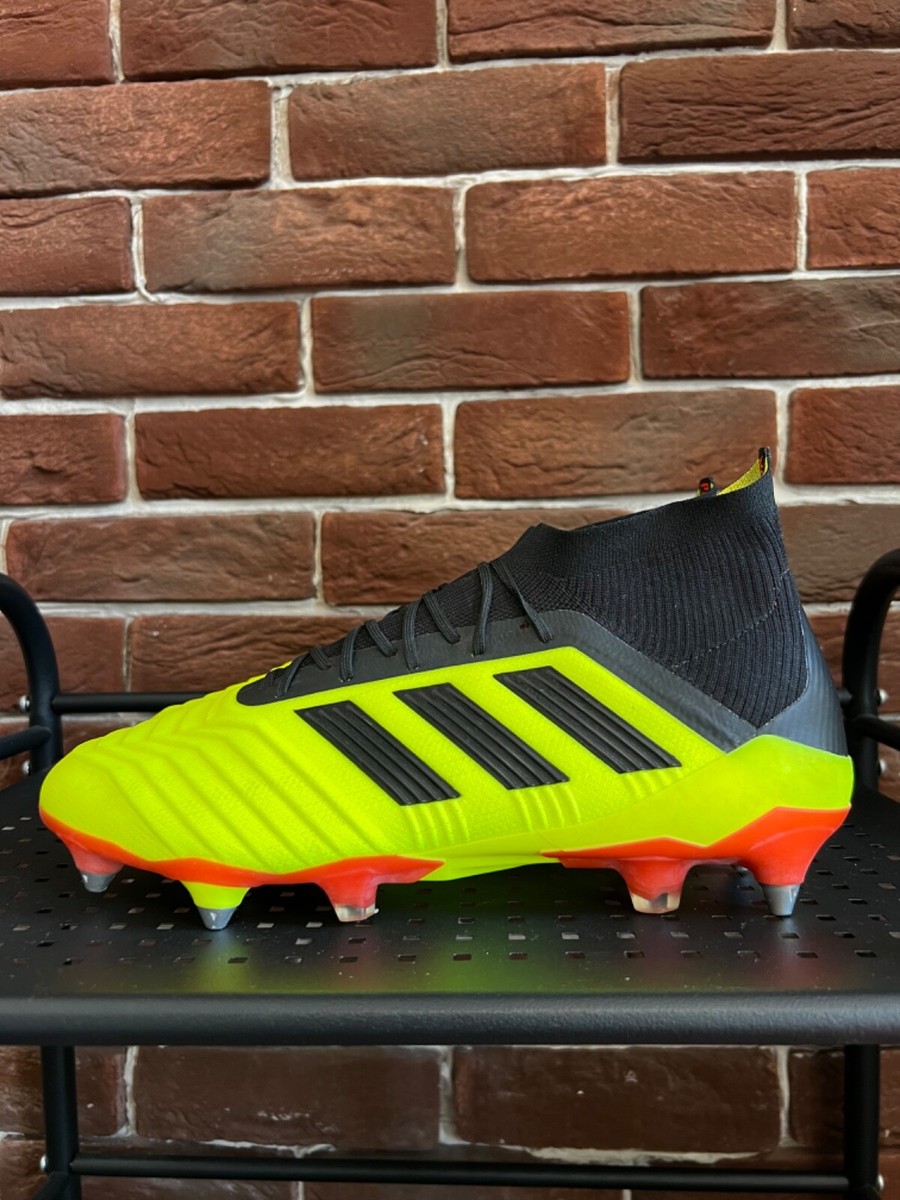 Adidas Mens Rare Predator 18.1 SG DB2048 Shoes Soccer 10US Yellow