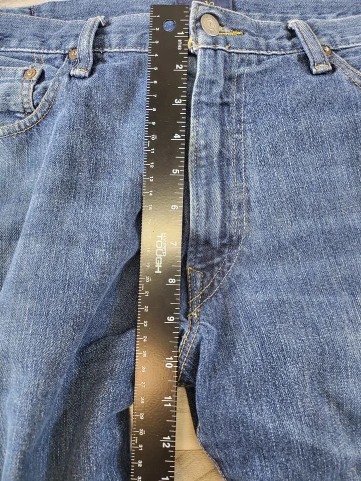 Polo Ralph Lauren Mens size 39x30 The Prospect Straight Blue - Image 3 of 4