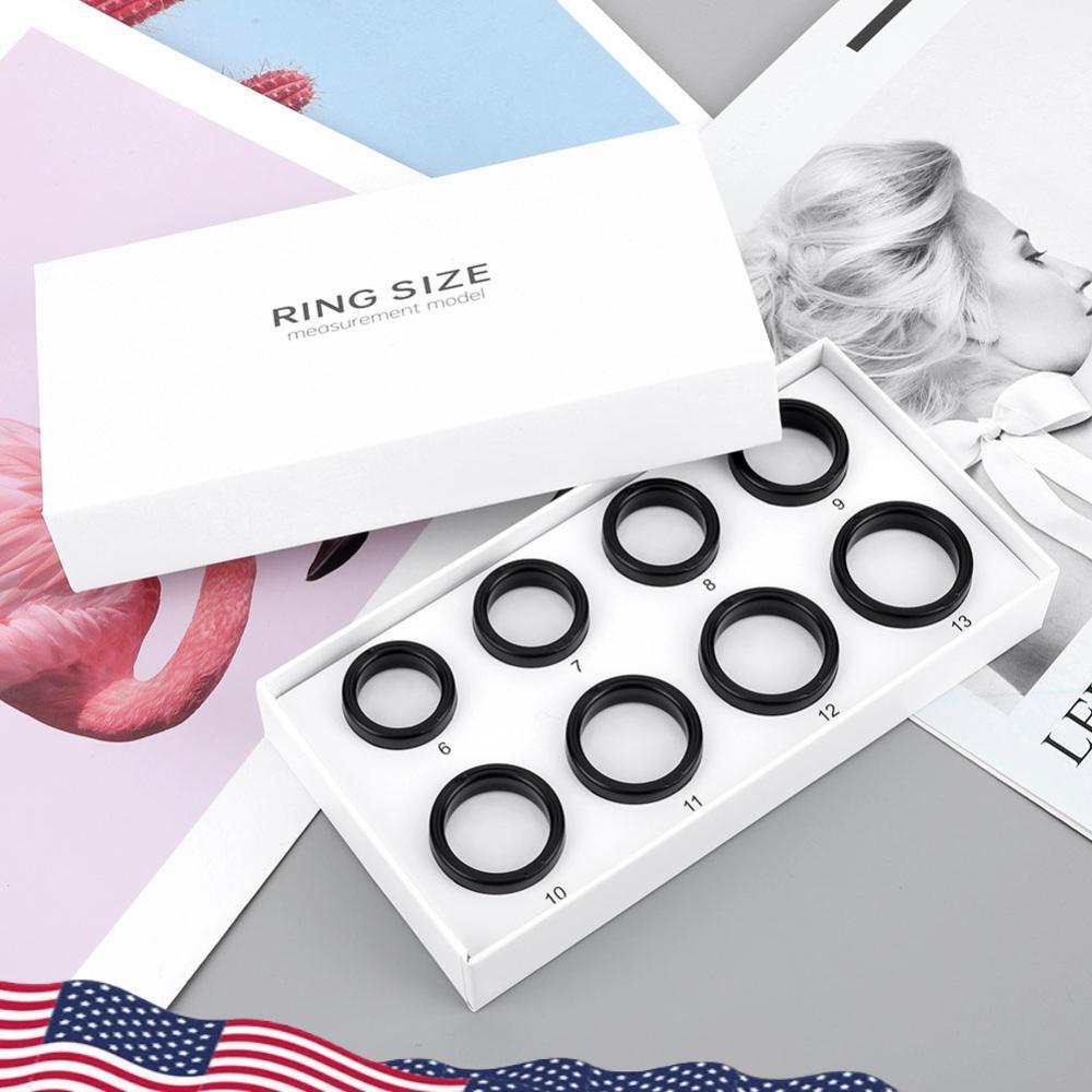 Smart Ring Sizing Kit with 8 Sample Rings for Sizes 6-13 Find Your Perfect Fit Smart Ring Sizing Kit with 8 Sample Rings for Sizes 6-13 Find Your Perfect Fit