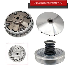 New Primary Secondary CVT Clutch For HiSUN 500 700UTV ATV Coleman MASSIMO Engine