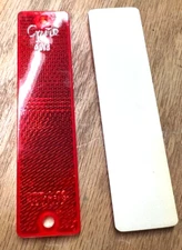 40132-5 Grote Mini Stick On Screw Mount Rectangular Reflector