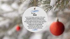 To My Son Ornament, Ornament, Son Ornament, Mom and Son Ornament, Father and Son