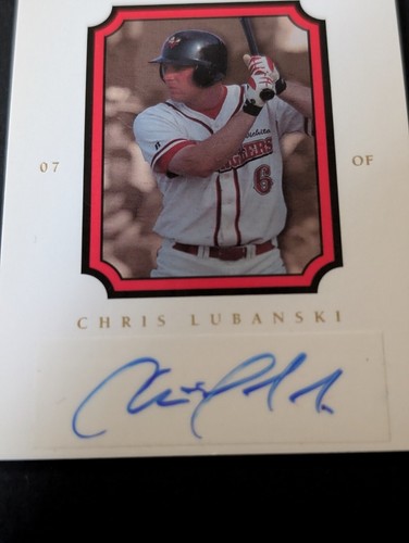 ⚾🔥2007 TRISTAR Autothentics Autographs #19 Chris Lubanski⚾🔥 - Picture 6 of 7