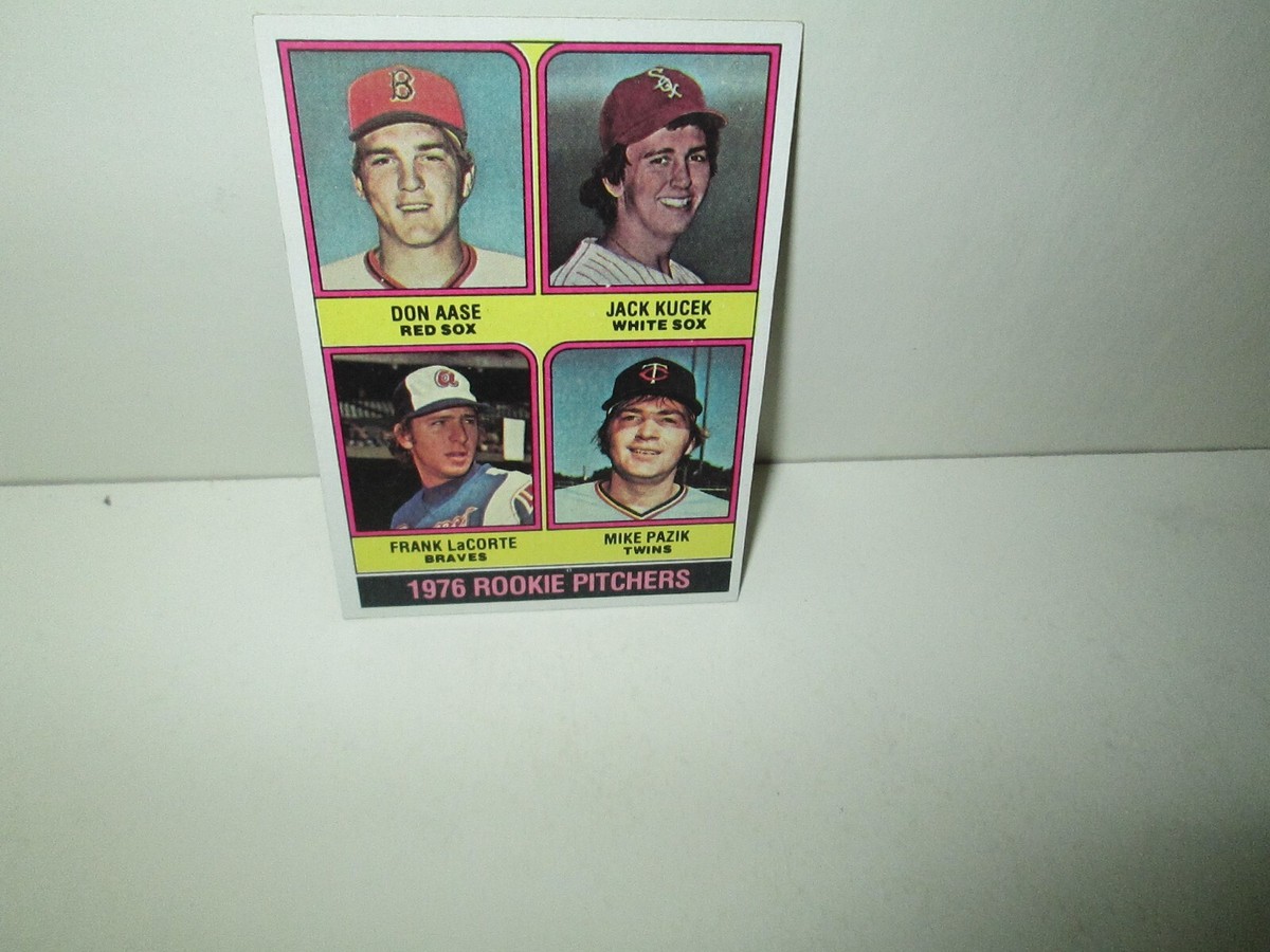 1976 ROOKIE PITCHERS Topps Baseball Card #597 DON AASE Frank