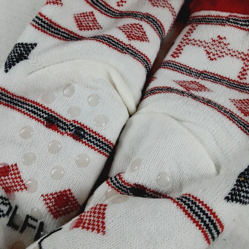 Star Wars Warm Fuzzy Slipper Socks New Shoe Size 4-10 Darth Vader New - Picture 8 of 9