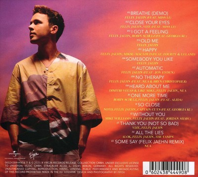 FELIX JAEHN BREATHE NEW CD