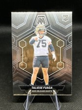 2024 Panini Mosaic Football #314 Taliese Fuaga (RC)