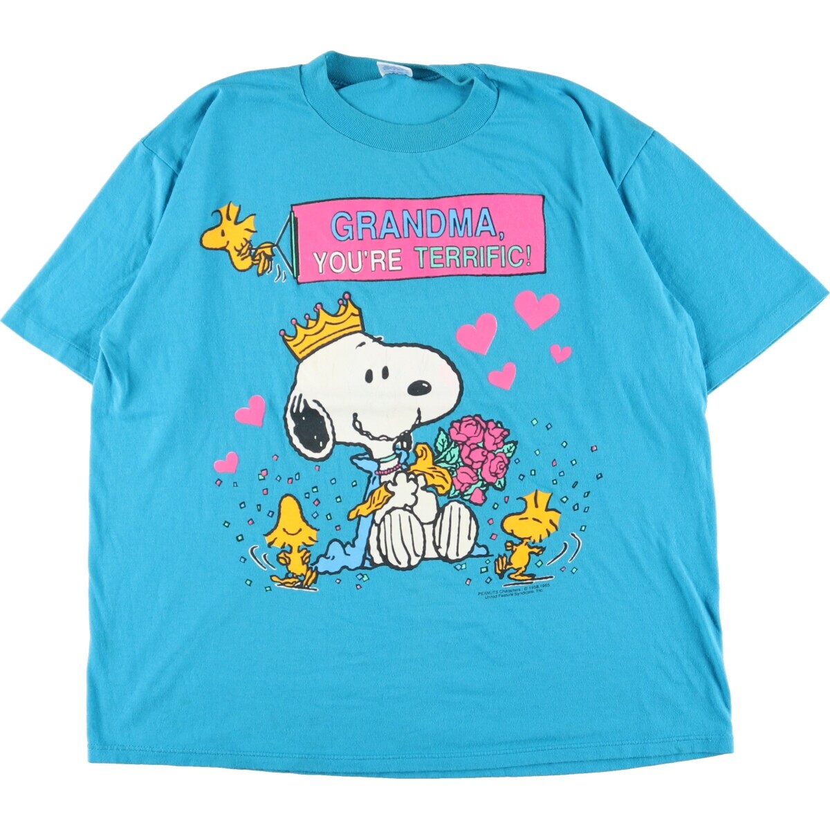 80 年代Jerzees SNOOPY 字符印花T 恤美国制造男式L 复古/eaa... | eBay 
