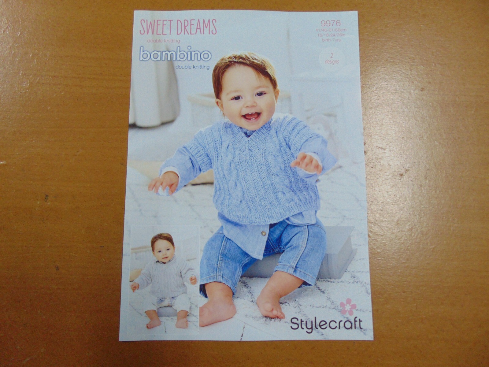 Stylecraft Double Knitting Pattern 9976 Sweater & Tank Top 16 - 26 in 2  Designs