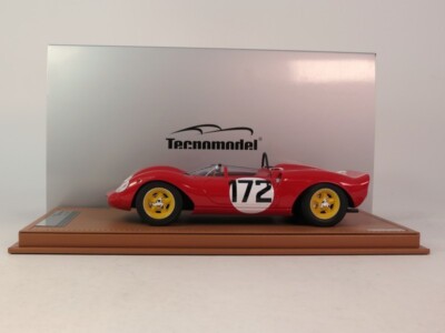 Tecnomodel Ferrari 206 Dino SP #172 Gewinner Ollon Villars 1965 1/18 TM18-234D