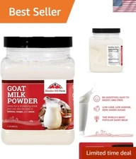 1LB  Goat Milk Powder - Sweet, Nutrient-Rich Dairy Substitute