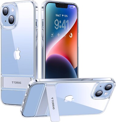 Torras Moonclimber Hard Case for I Phone 15 Plus Crystal Clear  6.7''