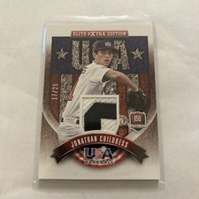 2015 Panini Elite Extra Edition Game Jerseys Prime /25 Jonathan Childress #13