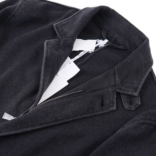 Manto F/ W 24-25 Garment-Washed Cashmere Outerwear Blazer L (Eu 52) NWT Jacket - Picture 6 of 10