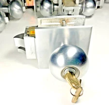 RUSSWIN 500 UNILOC 144F75 LOT 7 Heavy Duty Commercial Door Knob Lock 233N w Keys