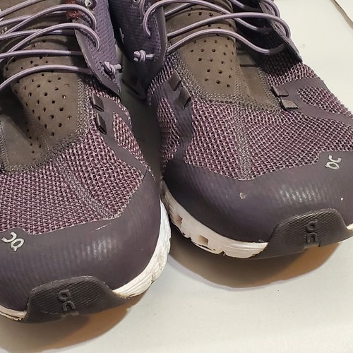 ON Cloud 2.0 Running Shoes Mens 12/47 Sneakers (Pebble/Raisin) Trainers Purple - Picture 3 of 10