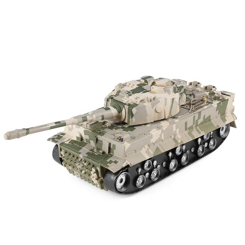 Remote Control Camouflage Pattern Battle Tank Toy Car For Kids Christmas Gift - Picture 2 of 11