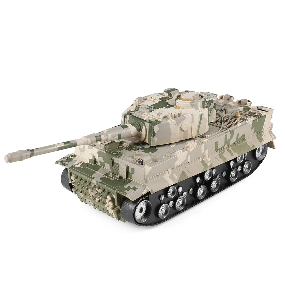 Remote Control Camouflage Pattern Battle Tank Toy Car For Kids Christmas Gift - Image 2 of 4