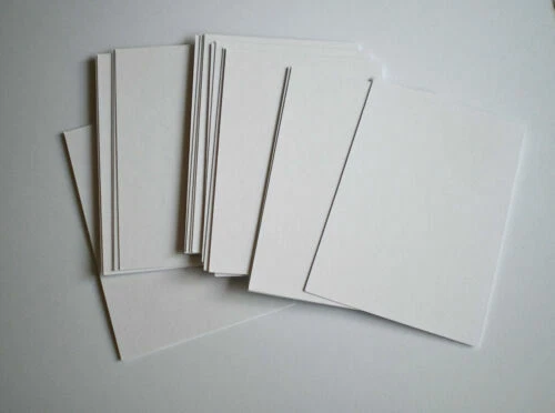 White Blank Card Card Making Supplies