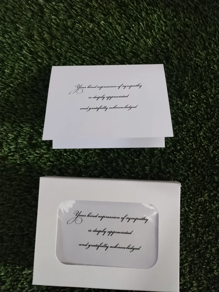 Crane & Co. Hand Engraved Sympathy Notes  "100 Notes" - Image 2 of 3