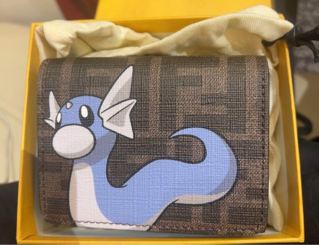 New FENDI x FRGMT x POKÉMON Pokemon Wallet Mini Ryu New with New FENDI x FRGMT x POKÉMON Pokemon Wallet Mini Ryu New with
