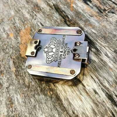 #ad #ad Antique brass solar compass Nautical boat gift sundial Pirate ship unique Qualit $49.40