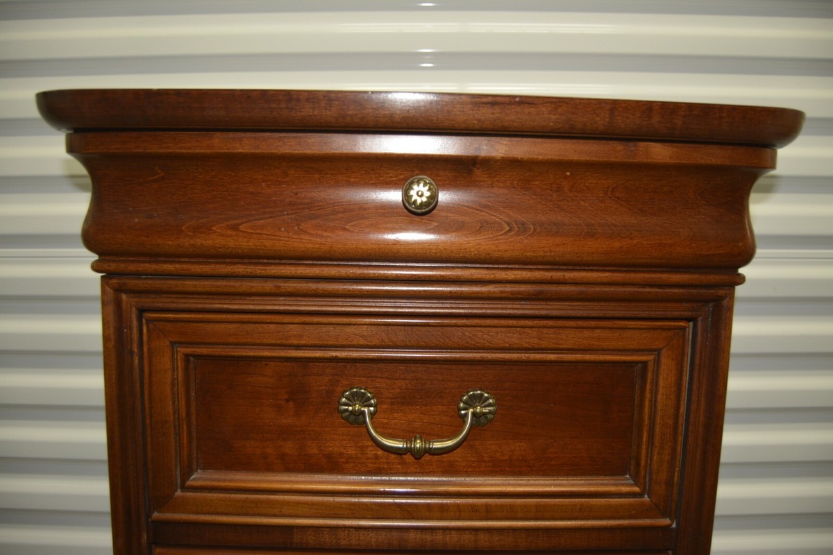 Lexington Furniture Lingerie Chest Tall Dresser Cherry 6 Drawer