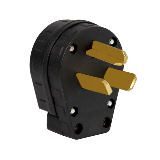 Nema 1030P 30 Amp Dryer Plug 125/250V Plug,3 Pole 3 Wire Plug for Old