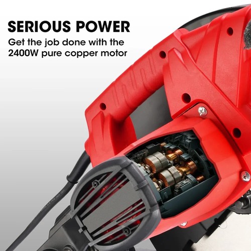 BAUMR-AG 2400W 355mm 14" Metal Cut Off Cold Saw, Premium Low Spark Ceramic Alloy - Picture 2 of 14