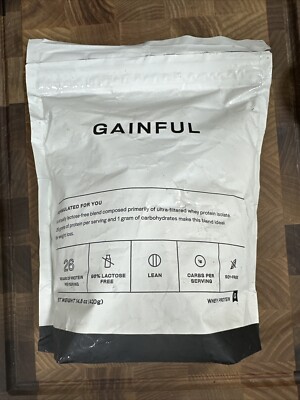 14.8oz (420g) Gainful Whey Protein - Unflavored - Low Carb Soy-Free Green Tea