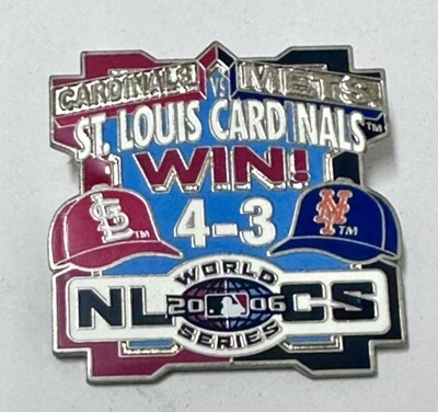 St. Louis Cardinals Vs New York Pin 2006 NLCS Baseball Pin