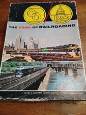 The Game of Railroading Board Game, wear & tear on