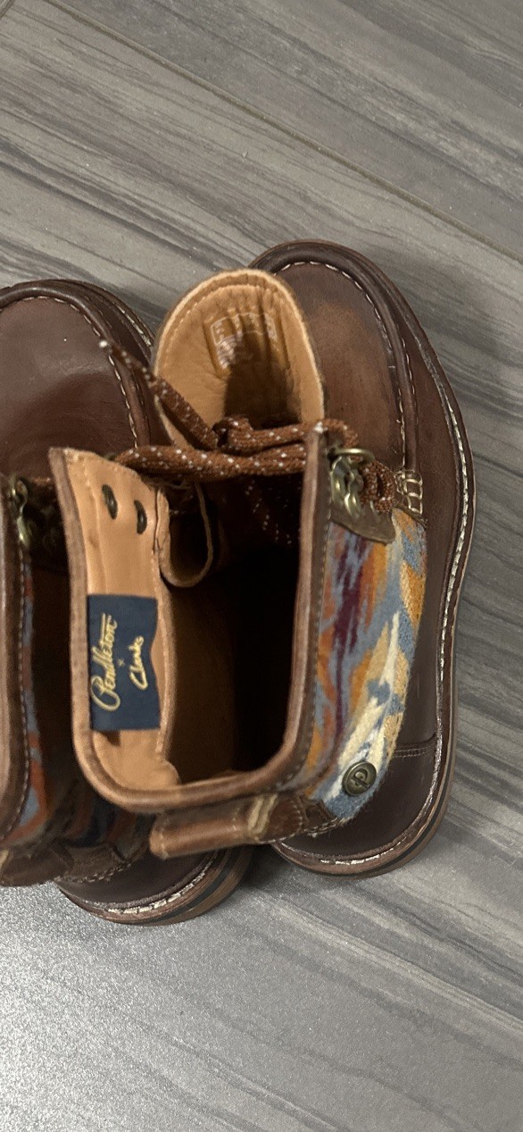 Pendleton Clarks Collaboration High Ankle Leather… - image 12