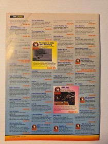 Vintage Sega CD Magazine Ad Mega Lot Lethal Enforcers Contra 90s Retro Rare