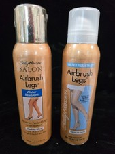 2- Pack Sally Hansen Airbrush Legs Leg Makeup Water Resistant Medium Glow