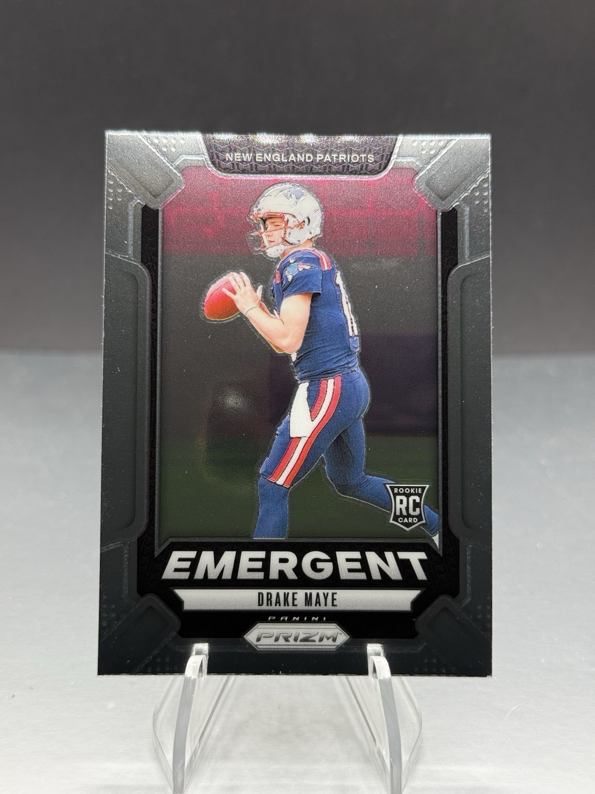 2024 Panini Prizm - Drake Maye Base Rookie Emergent #4 New England Patriots RC