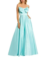 Mac Duggal A-Line Bow Ball Gown Women's
