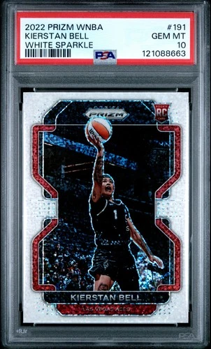 2022 PANINI PRIZM WNBA WHITE SPARKLE #191 KIERSTAN BELL2023 POKEMON JAPAN PSA 10