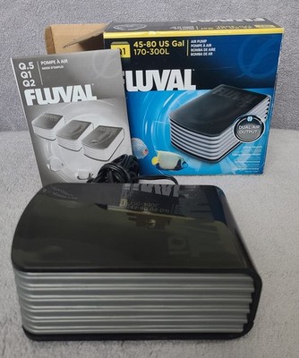 Hagen Fluval Q1 45-80 US Gal Dual Air Output Ultra Quiet *Tested 