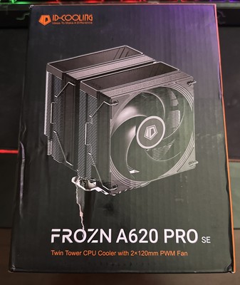 ID Cooling Frozn A620 Pro Se Twin Tower CPU Cooler With 2x 120mm PWM Fans